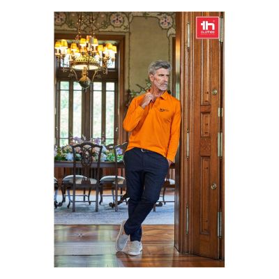 THC BERN - Men's long sleeve polo shirt