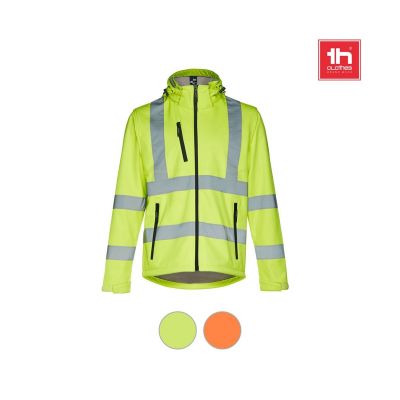THC ZAGREB WORK - High-visibility softshell jacket (unisex, class 111)