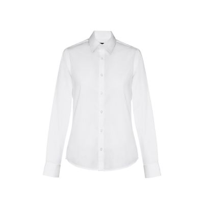 THC PARIS WOMEN WH - Women's long-sleeved shirt. White