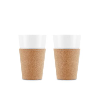 BISTRO 600 - Set of 2 mugs in great quality porcelain 600ml