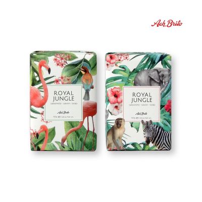 ROYAL JUNGLE - Soaps enriched with green clay (160g)