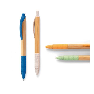 KUMA - Bamboo ball pen with non-slip clip