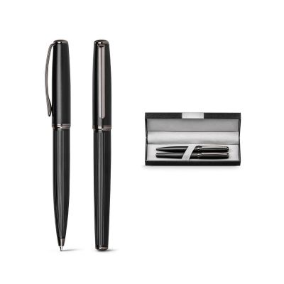 IMPERIO - Roller pen and ball pen set in metal