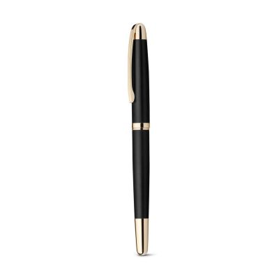 EZEKIEL ROLLER - Metal rollerball with gold trim