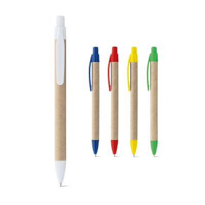 REMI - Ballpoint pen made from 100% recycled paper with clip