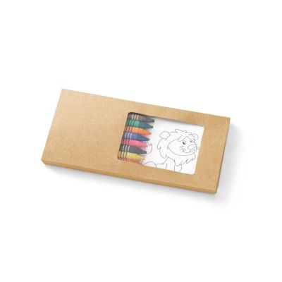 JAGUAR - Colouring set with 8 crayons