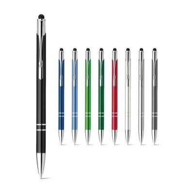 GALBA - Aluminium ball pen with touch tip and clip