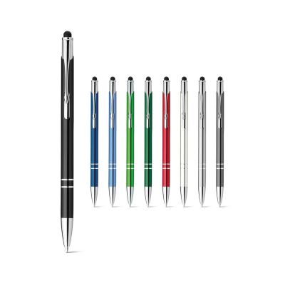 GALBA - Aluminium ball pen with touch tip and clip