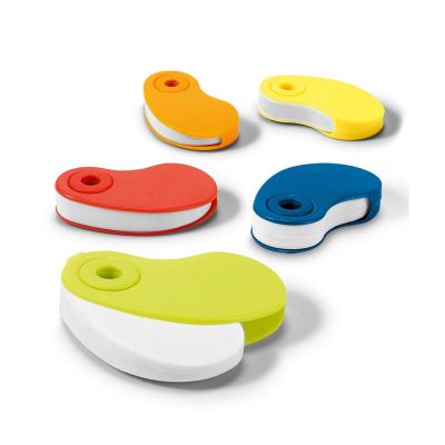 SIZA - White TPR eraser with PP protective cover