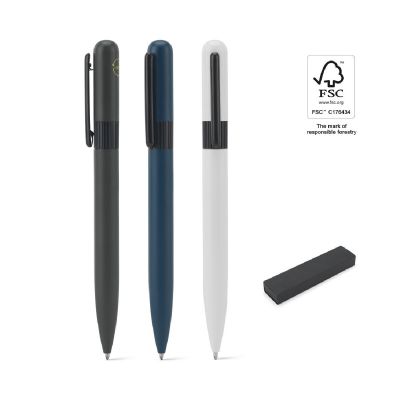 ELSIE ROUND - Metal ballpoint (60% recycled) with rounded design