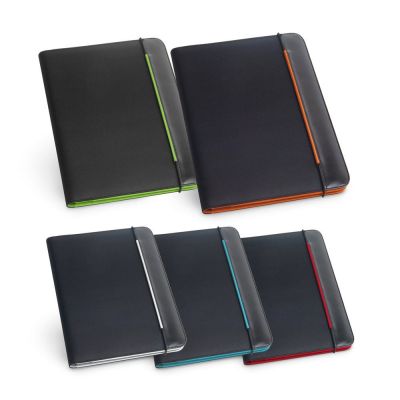 FITZGERALD - A4 folder in PU and 800D with lined sheet pad