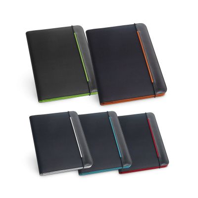 FITZGERALD - A4 folder in PU and 800D with lined sheet pad