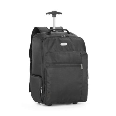AVENIR - 17 Laptop trolley backpack in 1680D and 300D