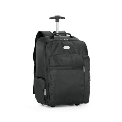 AVENIR - 17 Laptop trolley backpack in 1680D and 300D