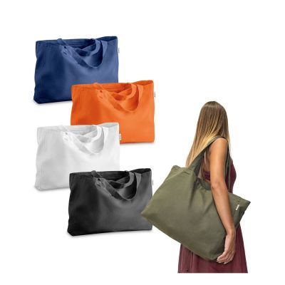 CAMDEN - Cotton (50%), recycled cotton (30%) and polyester (20% rPET) bag (280 g/m²)