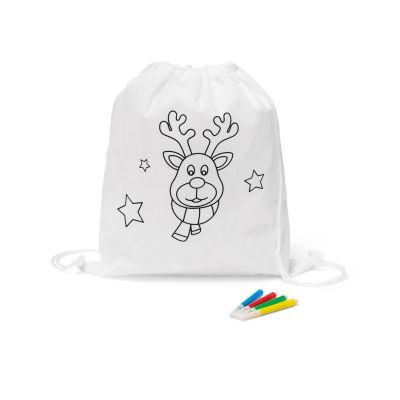 GLENCOE - Children's colouring drawstring bag