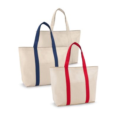 VILLE - 100% cotton canvas bag with front and inside pocket (280 g/m²)