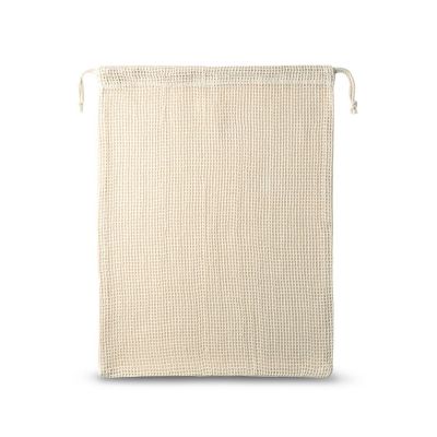 NAPOLI - 100% cotton bag (120 g/m²) with 100% cotton mesh on the front (100 g/m²)