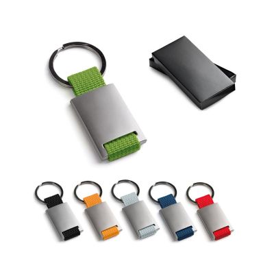 GRIPITCH - Metal and webbing keyring