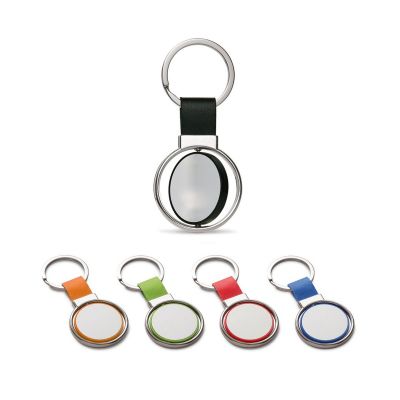 ALBRIGHT - Metal and PU keyring
