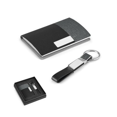 TRAVOLTA - Card holder and keyring set