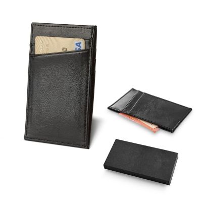KUTCHER - Leather card holder with RFID blocking