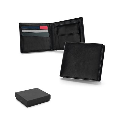 AFFLECK - Leather wallet with RFID blocking