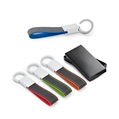 LESKOV - Keyring in metal and imitation leather
