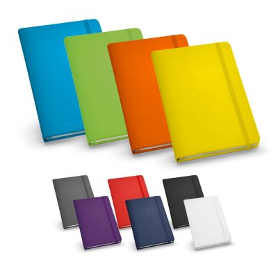 HEMINGWAY - A5 PU notepad with plain sheets