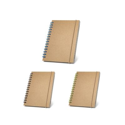 MARLOWE - Spiral pocket sized notepad with lined pages