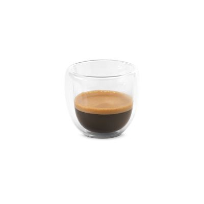 EXPRESSO - Isothermal glass coffee set with 2 glasses