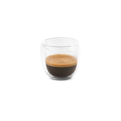 EXPRESSO - Isothermal glass coffee set with 2 glasses