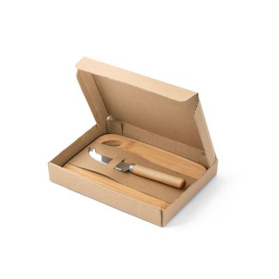 CAPPERO - Set with board and cheese knife