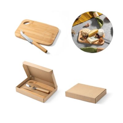 CAPPERO - Set with board and cheese knife