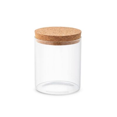 SPICE 700 - Borosilicate glass canister with bamboo lid 700 mL