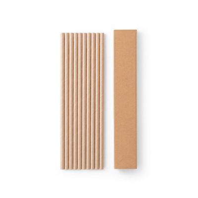 LAMONE - Set of 10 kraft paper straws