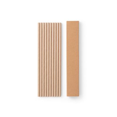 LAMONE - Set of 10 kraft paper straws