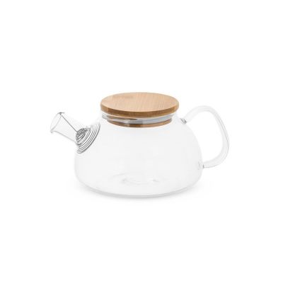 SNEAD - Borosilicate glass teapot with bamboo lid 750 mL