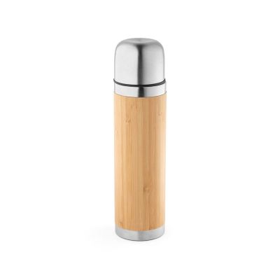 CEYLON - Bamboo and stainless steel thermos 450 mL