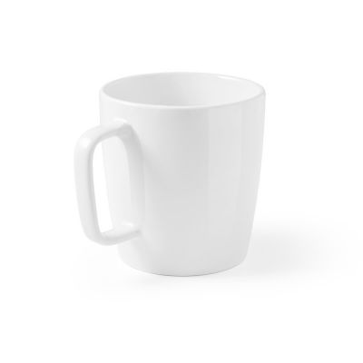 DHONI WHITE - Ceramic mug 450 mL