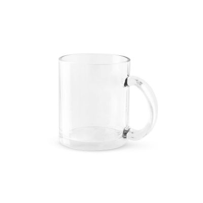 CARMO - Glass mug suitable for sublimation 350 mL