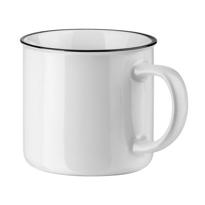 VERNON WHITE - Ceramic mug 340 mL