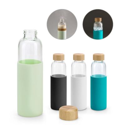 DAKAR - Bamboo and borosilicate glass bottle 600 mL