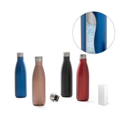 SHOW SATIN - Stainless steel bottle 540 mL