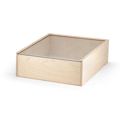 BOXIE CLEAR L - Wood box L