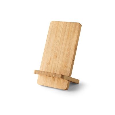 LANGE - Wireless charger and bamboo smartphone holder