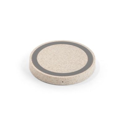 CUVIER - Superfast 5W wireless charger in ABS and straw fibre