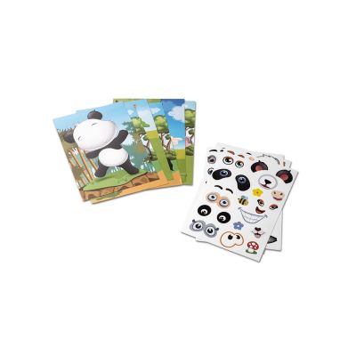 MADAGASCAR - Sticker set with six sheets