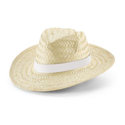 EDWARD RIB - Natural straw hat