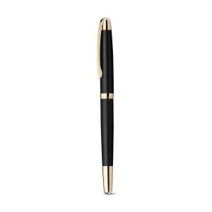 EZEKIEL ROLLER - Metal rollerball with gold trim